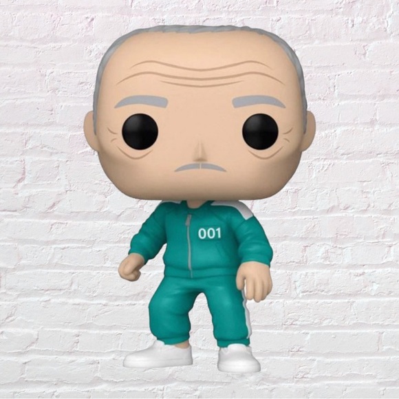 Funko POP! TV: Netflix Squid Game - Player 001: Oh Il-Nam #1223 BNIB - Picture 2 of 8